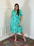 Vestido Sara - Malha Confort Deluxe Midi com Mangas e Bolsos - Naguirre Shop
