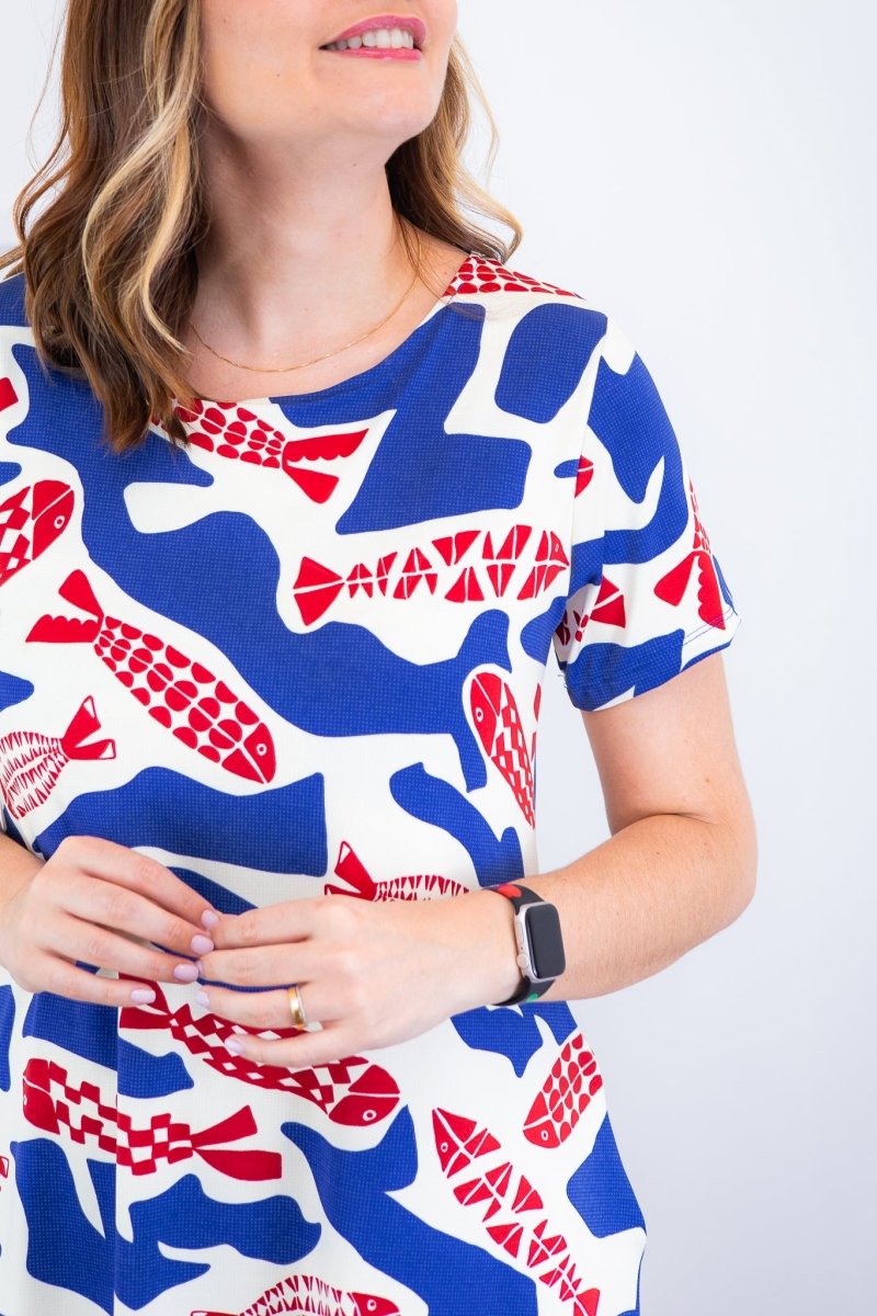 Vestido Sara - Malha Confort Deluxe Midi com Mangas e Bolsos - Naguirre Shop