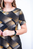 Vestido Sara - Malha Confort Midi com Manga - Naguirre Shop