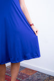 Vestido Sara - Malha Confort Midi com Manga - Naguirre Shop