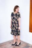Vestido Sara - Malha Confort Midi com Manga - Naguirre Shop