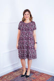 Vestido Sara - Malha Confort Midi com Manga - Naguirre Shop