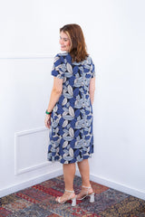 Vestido Sara - Malha Confort Midi com Manga - Naguirre Shop