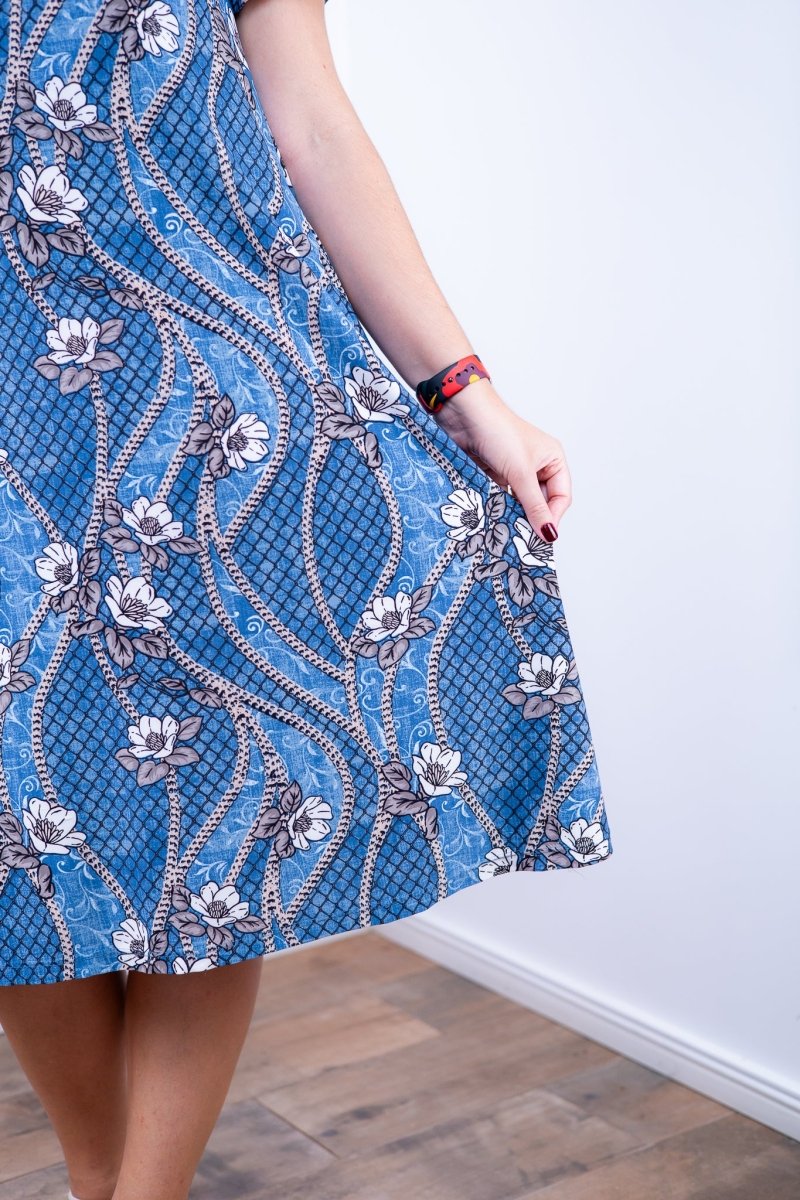 Vestido Sara - Malha Confort Midi com Manga - Naguirre Shop