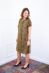 Vestido Sara - Malha Confort Midi com Manga - Naguirre Shop