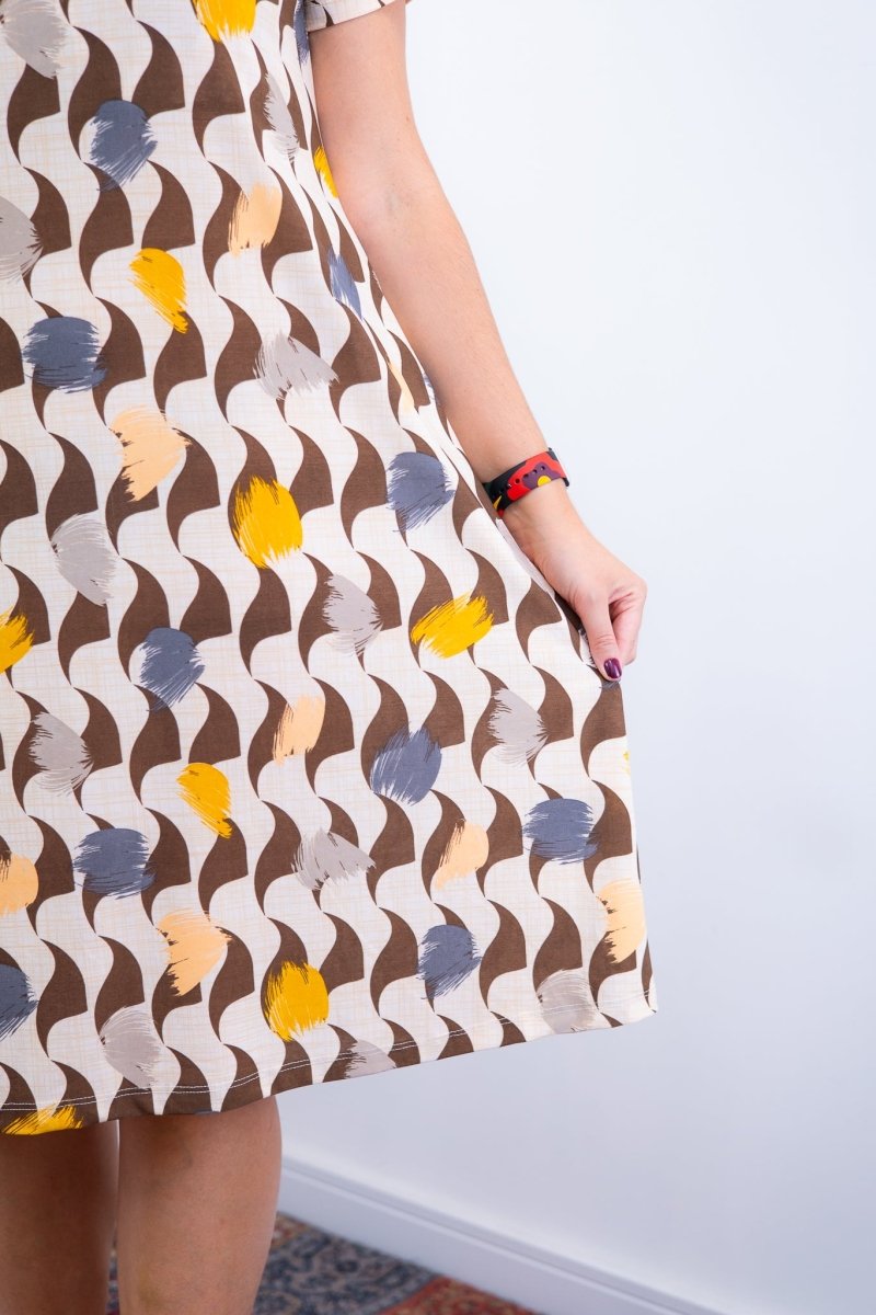 Vestido Sara - Malha Confort Midi com Manga - Naguirre Shop