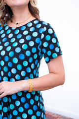 Vestido Sara - Malha Confort Midi com Manga - Naguirre Shop