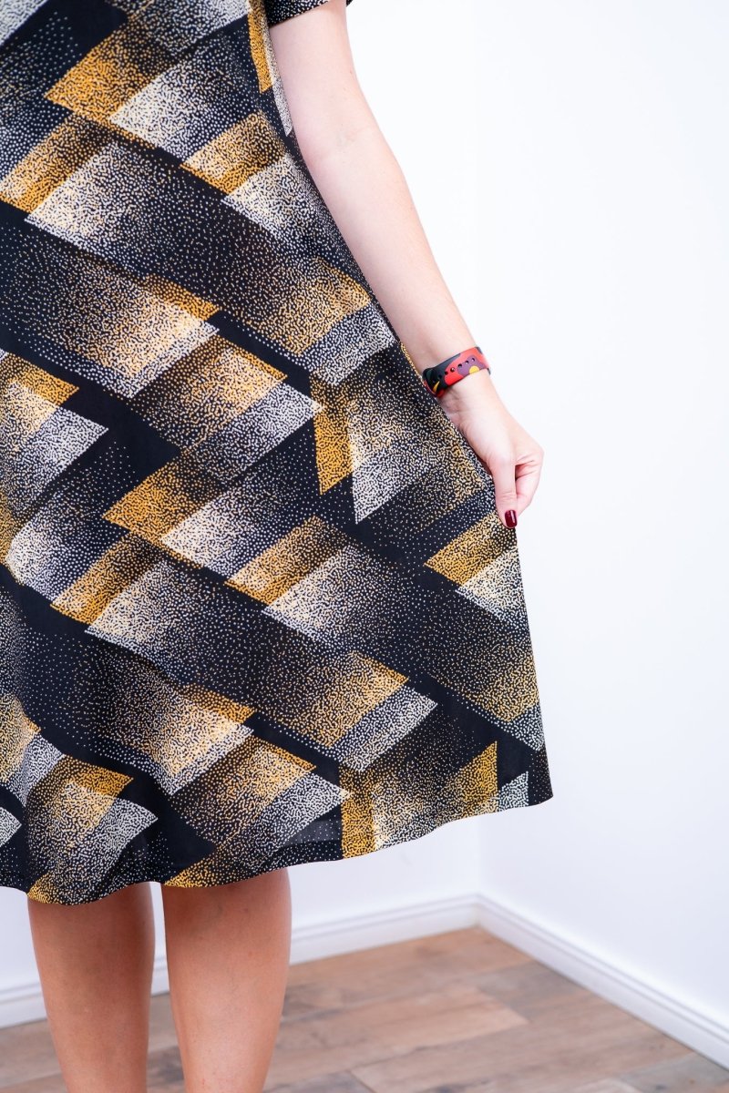 Vestido Sara - Malha Confort Midi com Manga - Naguirre Shop