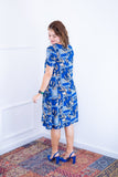 Vestido Sara - Malha Confort Midi com Manga - Naguirre Shop