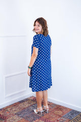 Vestido Sara - Malha Confort Midi com Manga - Naguirre Shop