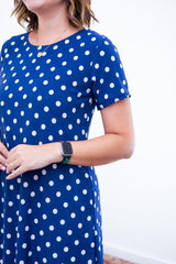 Vestido Sara - Malha Confort Midi com Manga - Naguirre Shop