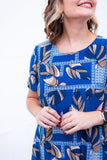 Vestido Sara - Malha Confort Midi com Manga - Naguirre Shop