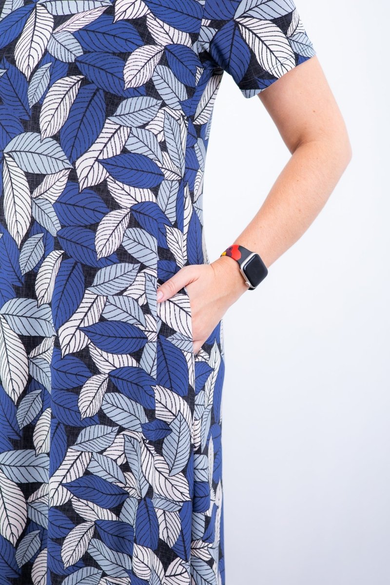 Vestido Sara - Malha Confort Midi com Manga - Naguirre Shop