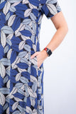 Vestido Sara - Malha Confort Midi com Manga - Naguirre Shop
