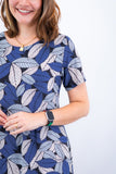 Vestido Sara - Malha Confort Midi com Manga - Naguirre Shop