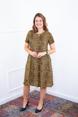 Vestido Sara - Malha Confort Midi com Manga - Naguirre Shop