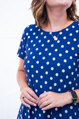 Vestido Sara - Malha Confort Midi com Manga - Naguirre Shop