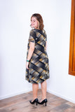 Vestido Sara - Malha Confort Midi com Manga - Naguirre Shop