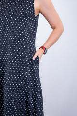 Vestido Sofia - Malha Confort Deluxe Regata Midi - Naguirre Shop