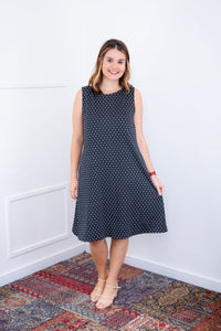 Vestido Sofia - Malha Confort Deluxe Regata Midi - Naguirre Shop