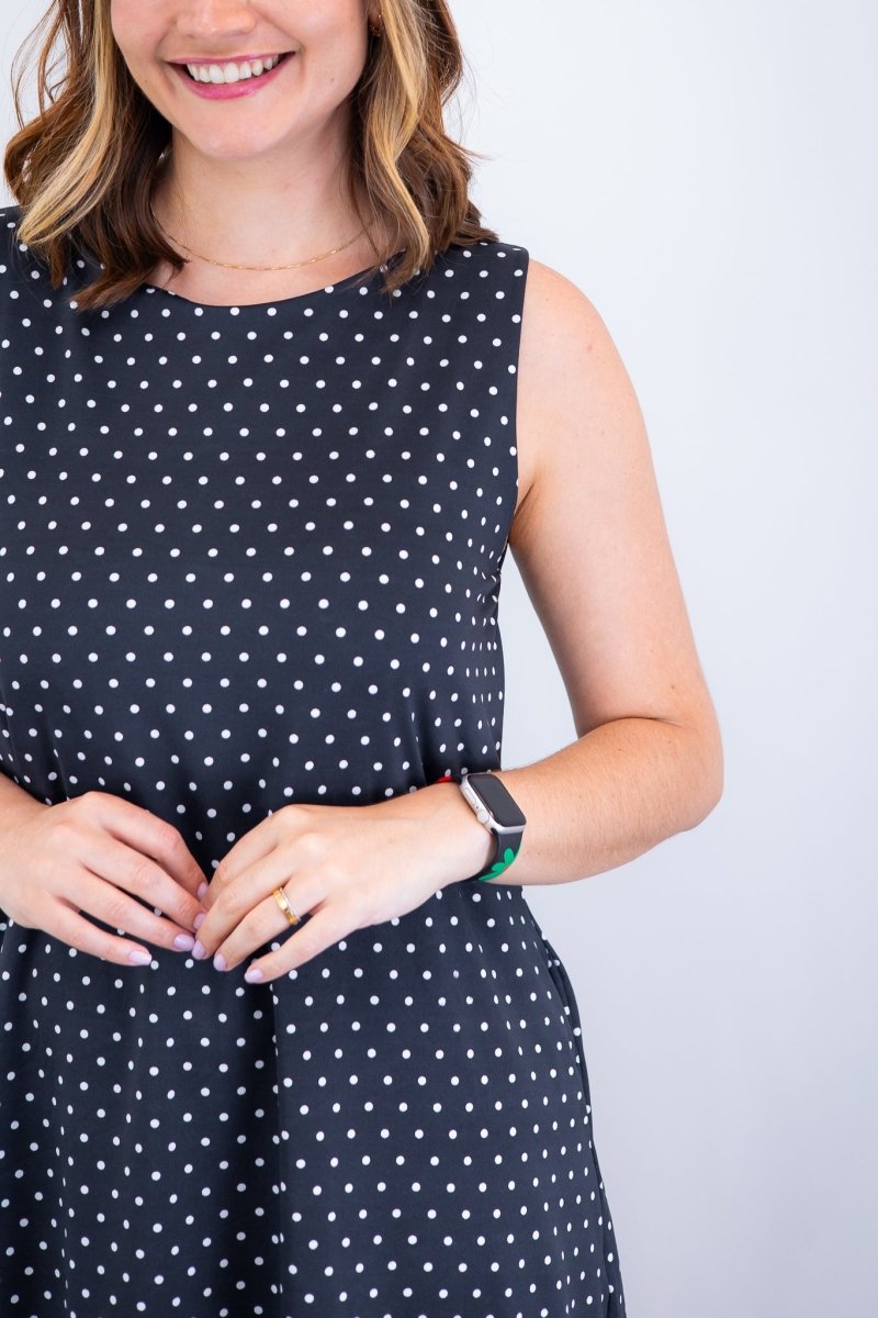 Vestido Sofia - Malha Confort Deluxe Regata Midi - Naguirre Shop