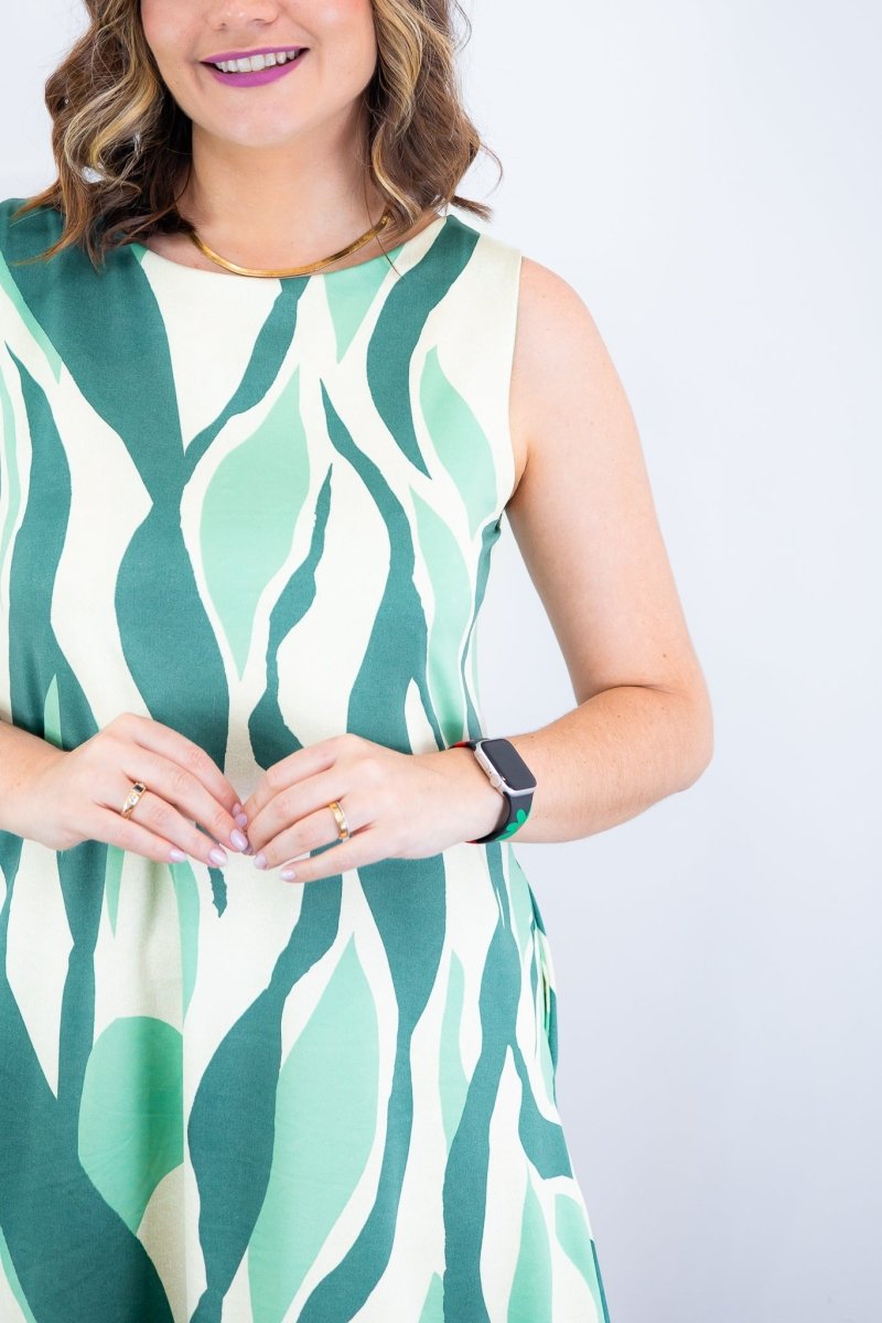 Vestido Sofia - Malha Confort Deluxe Regata Midi - Naguirre Shop