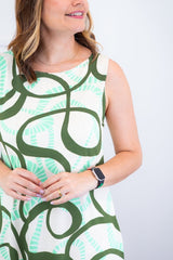 Vestido Sofia - Malha Confort Deluxe Regata Midi - Naguirre Shop