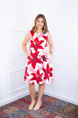 Vestido Sofia - Malha Confort Deluxe Regata Midi - Naguirre Shop