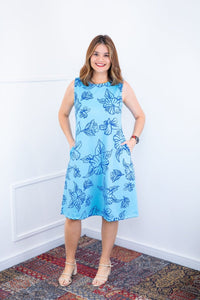 Vestido Sofia - Malha Confort Deluxe Regata Midi - Naguirre Shop