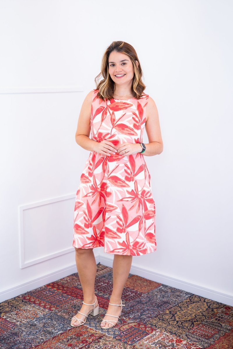 Vestido Sofia - Malha Confort Deluxe Regata Midi - Naguirre Shop