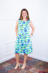 Vestido Sofia - Malha Confort Deluxe Regata Midi - Naguirre Shop