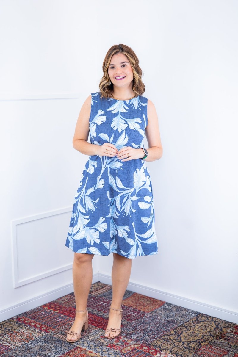 Vestido Sofia - Malha Confort Deluxe Regata Midi - Naguirre Shop