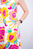 Vestido Sofia - Malha Confort Deluxe Regata Midi - Naguirre Shop