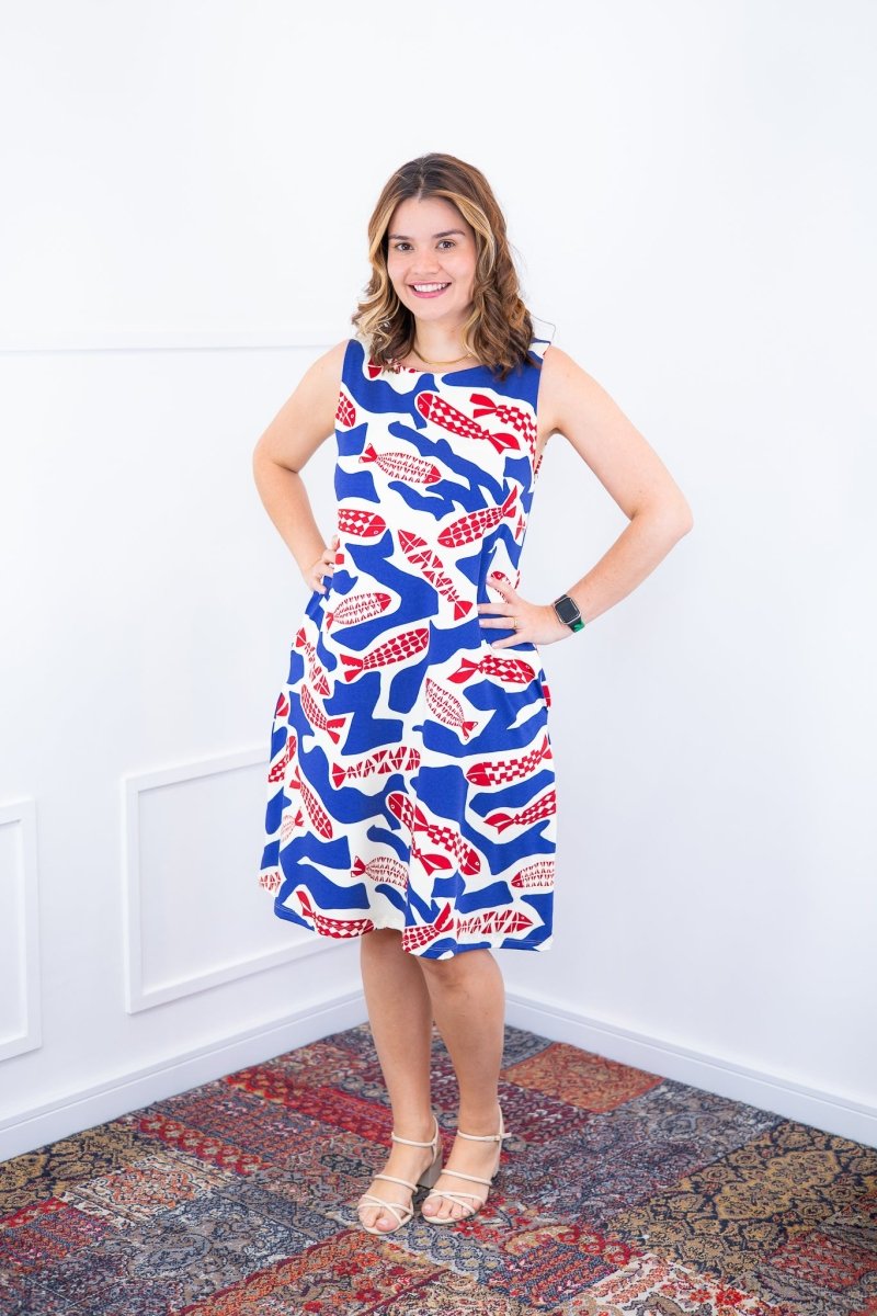 Vestido Sofia - Malha Confort Deluxe Regata Midi - Naguirre Shop