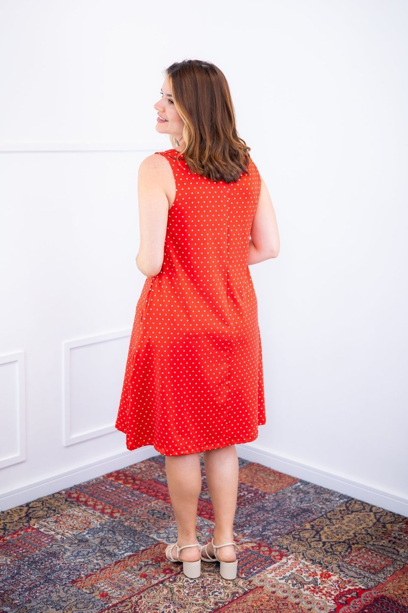 Vestido Sofia - Malha Confort Deluxe Regata Midi - Naguirre Shop