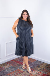Vestido Sofia - Malha Confort Deluxe Regata Midi - Naguirre Shop