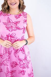 Vestido Sofia - Malha Confort Deluxe Regata Midi - Naguirre Shop