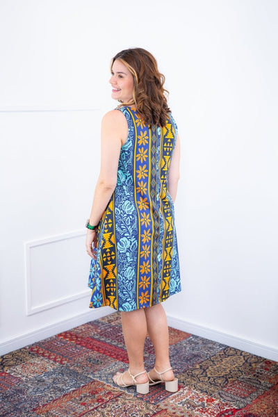 Vestido Sofia - Malha Confort Deluxe Regata Midi - Naguirre Shop