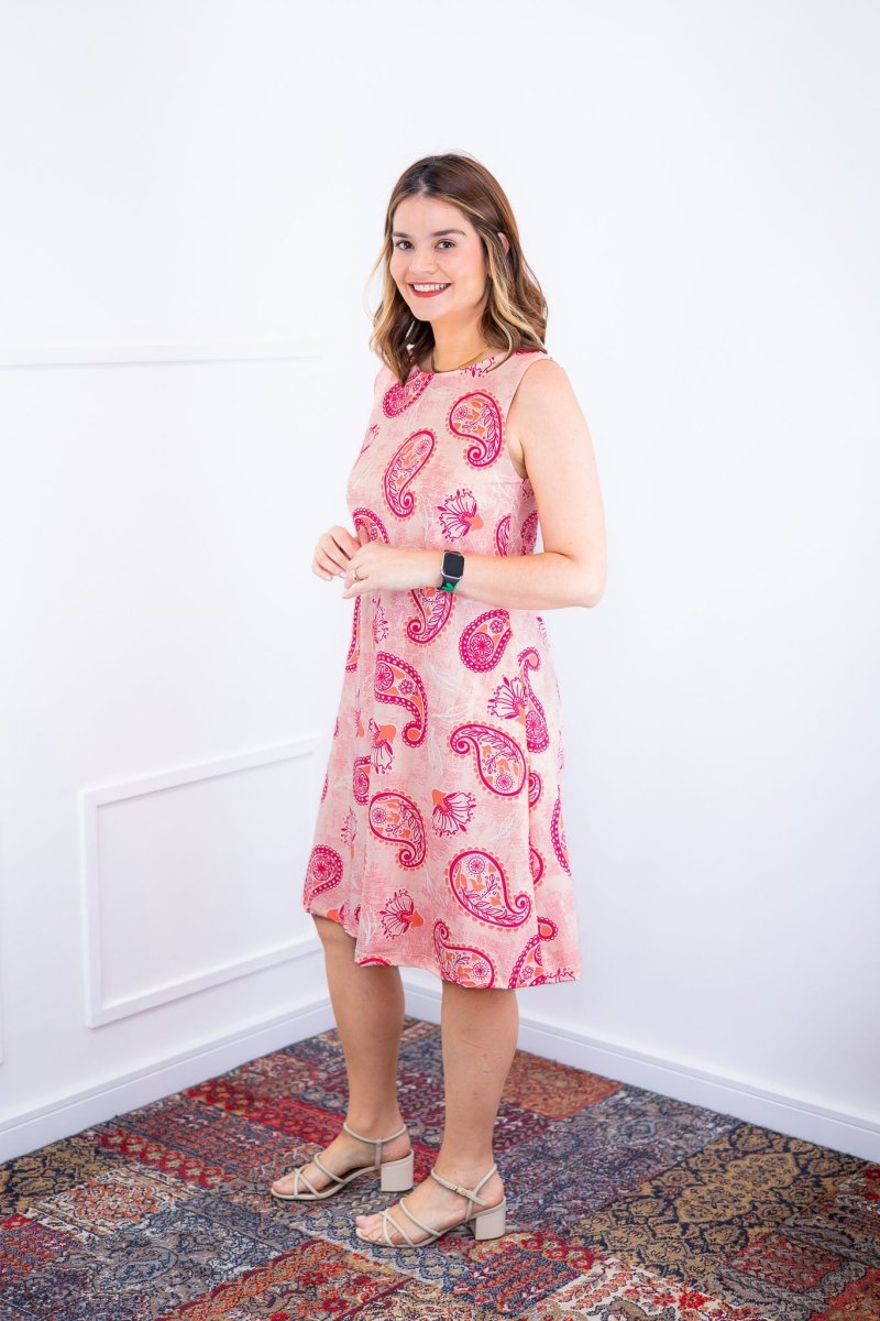 Vestido Sofia - Malha Confort Deluxe Regata Midi - Naguirre Shop