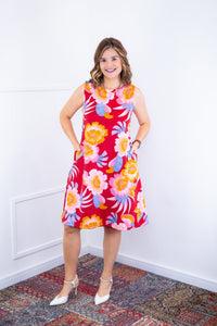Vestido Sofia - Malha Confort Deluxe Regata Midi - Naguirre Shop