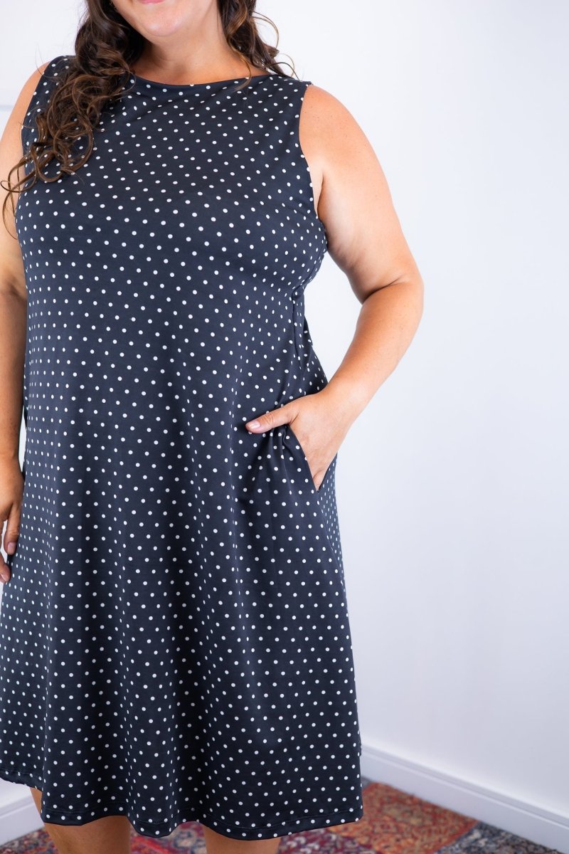 Vestido Sofia - Malha Confort Deluxe Regata Midi - Naguirre Shop