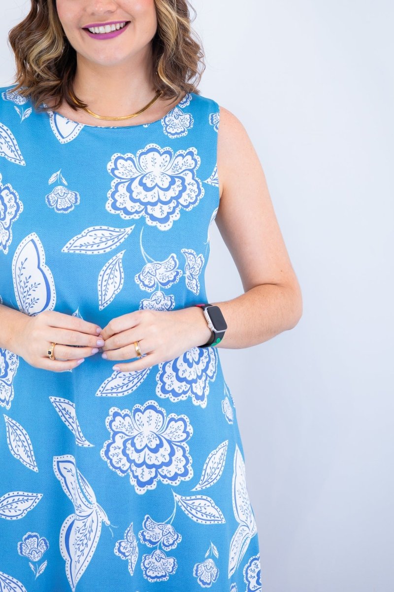 Vestido Sofia - Malha Confort Deluxe Regata Midi - Naguirre Shop