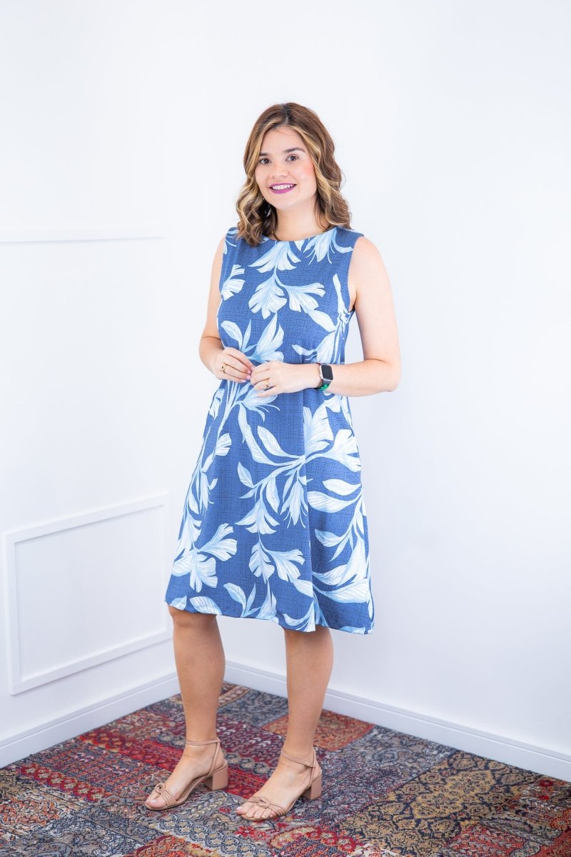 Vestido Sofia - Malha Confort Deluxe Regata Midi - Naguirre Shop