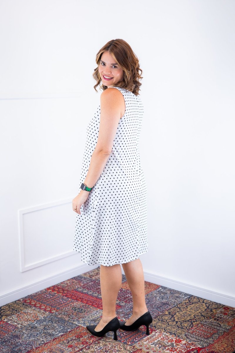 Vestido Sofia - Malha Confort Deluxe Regata Midi - Naguirre Shop