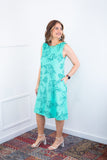 Vestido Sofia - Malha Confort Deluxe Regata Midi - Naguirre Shop