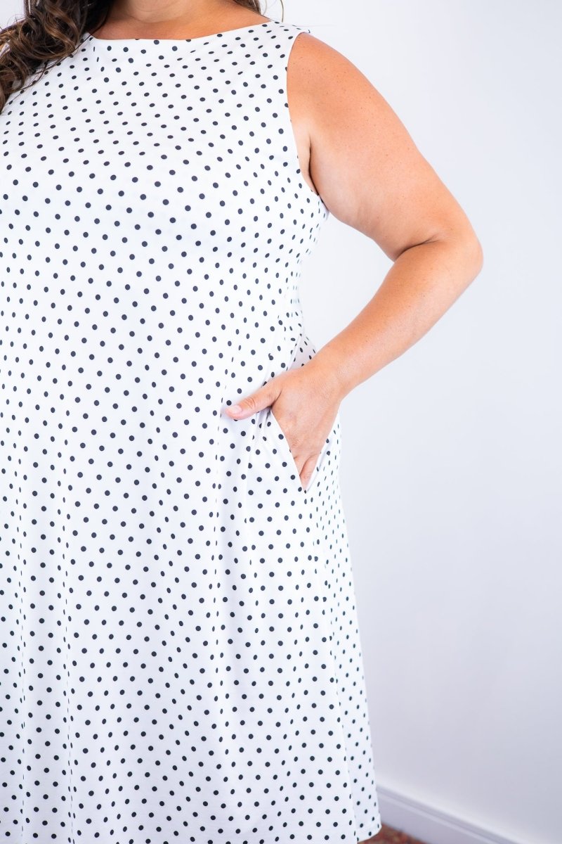 Vestido Sofia - Malha Confort Deluxe Regata Midi - Naguirre Shop