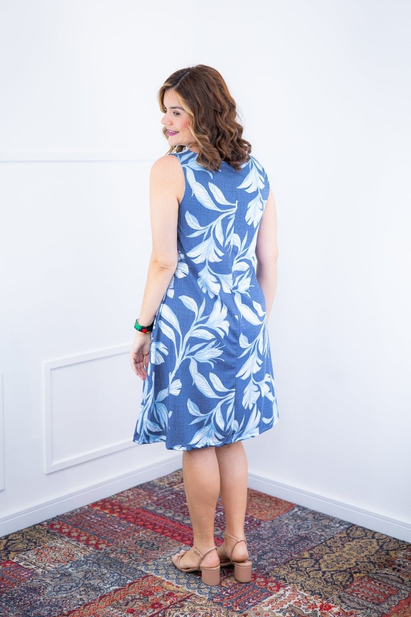 Vestido Sofia - Malha Confort Deluxe Regata Midi - Naguirre Shop