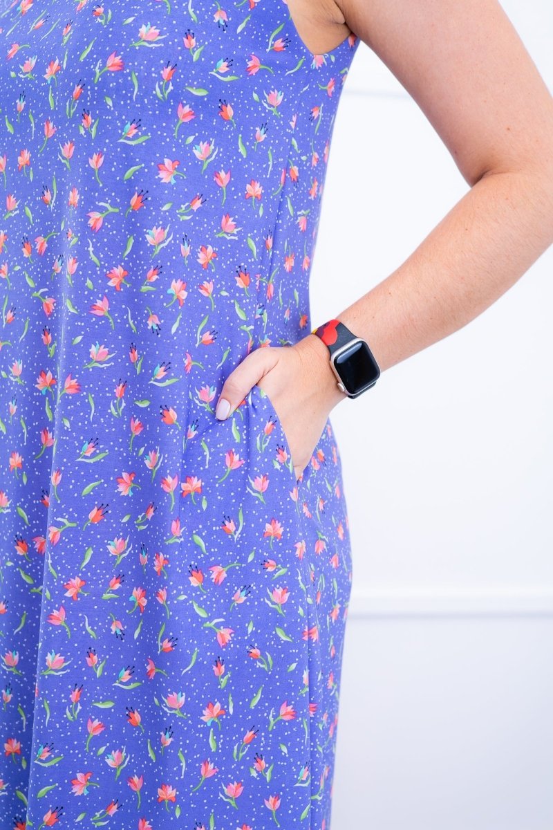 Vestido Sofia - Malha Confort Regata Midi - Naguirre Shop