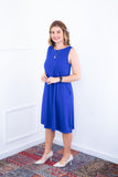 Vestido Sofia - Malha Confort Regata Midi - Naguirre Shop