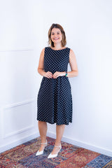 Vestido Sofia - Malha Confort Regata Midi - Naguirre Shop